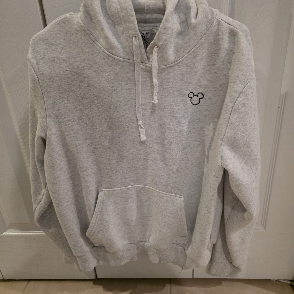 Walt Disney Mickey Gray Hoodie